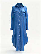 Harper™ | Denim Shirt Dress