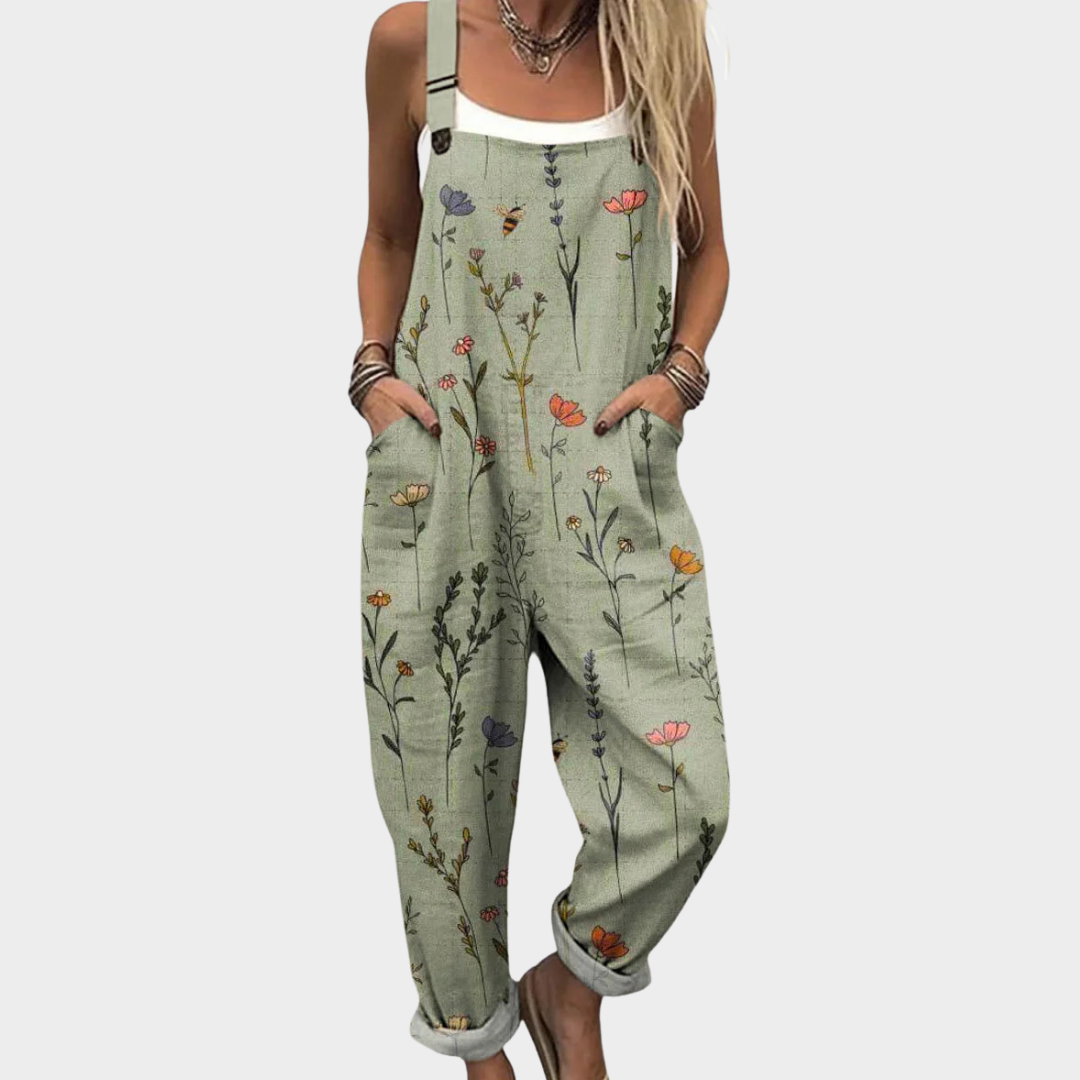 OLIVIA™ - Comfortable Printed Overall