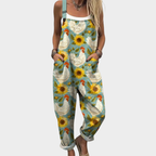 Victoria | Comfortable Printed Overalls