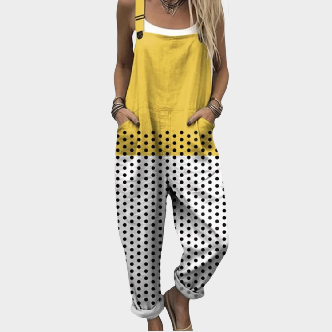 Teresa | Comfortable Printed Overalls
