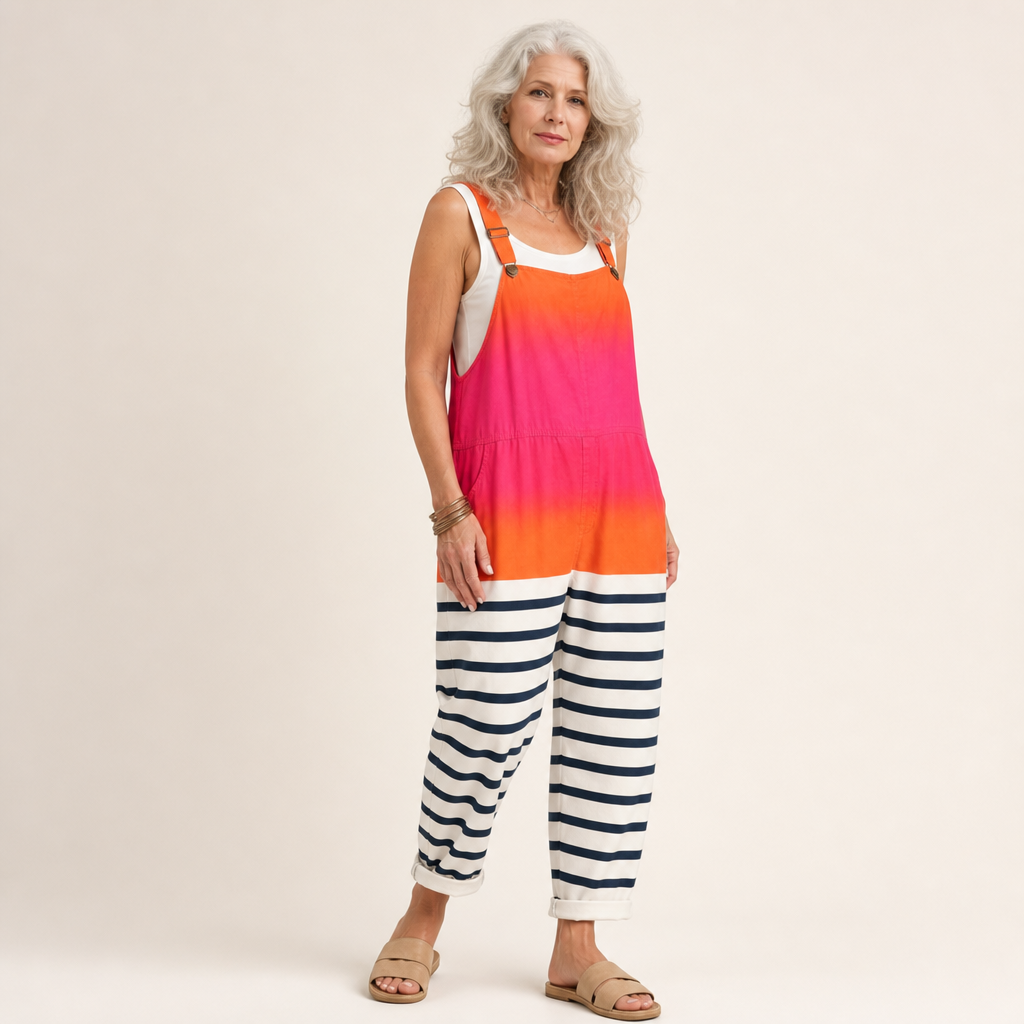 Christine | Comfortable Printed Overalls