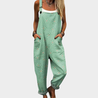 Sarah | Comfortable Printed Overalls