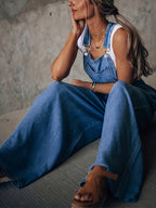 Brooke™ | Relaxed Denim Dungarees