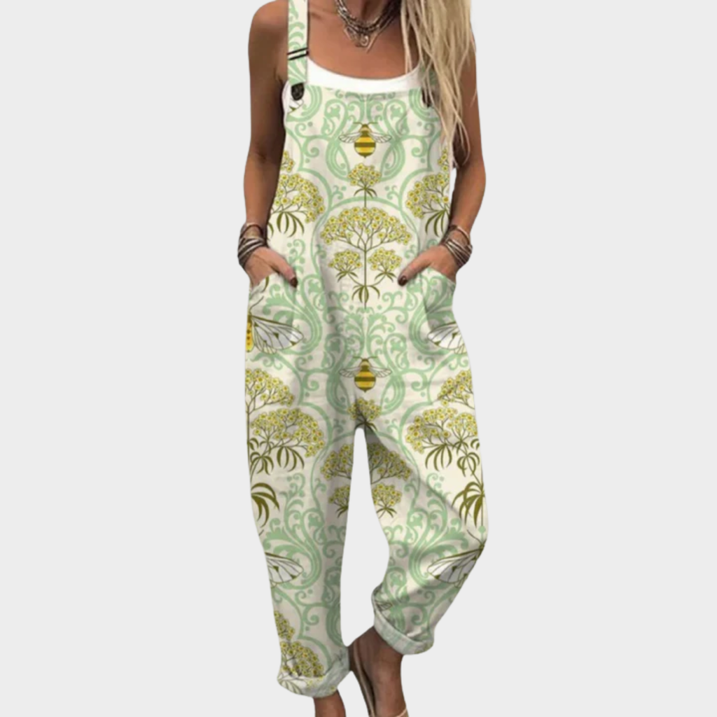 Bianca | Comfortable Printed Overalls