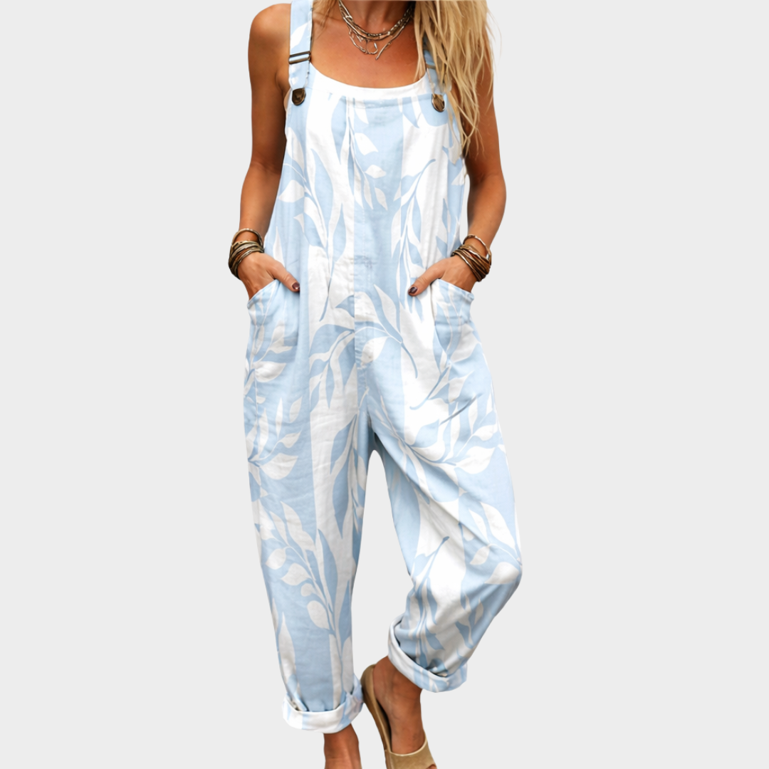 Susan | Comfortable Printed Overalls