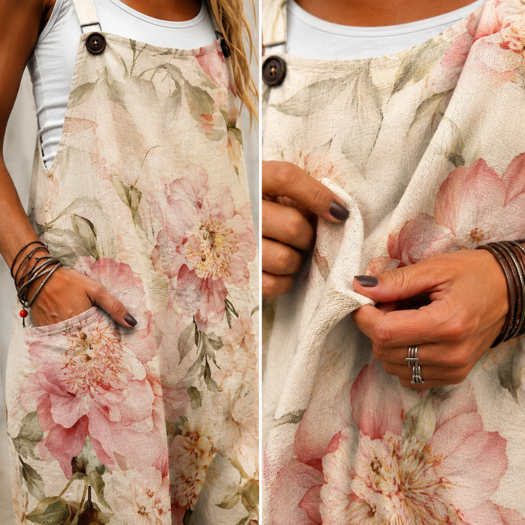 Jennifer | Comfortable Printed Overalls