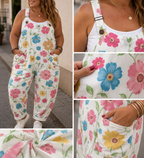 Monica | Comfortable Printed Overalls