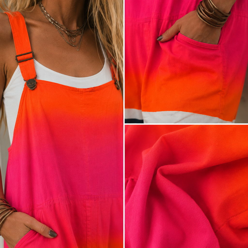 Christine | Comfortable Printed Overalls