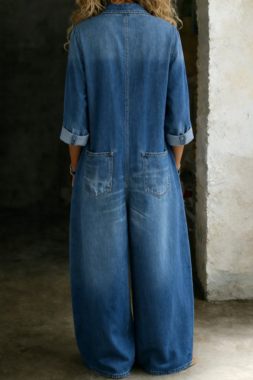 Lena | Casual Denim Overall