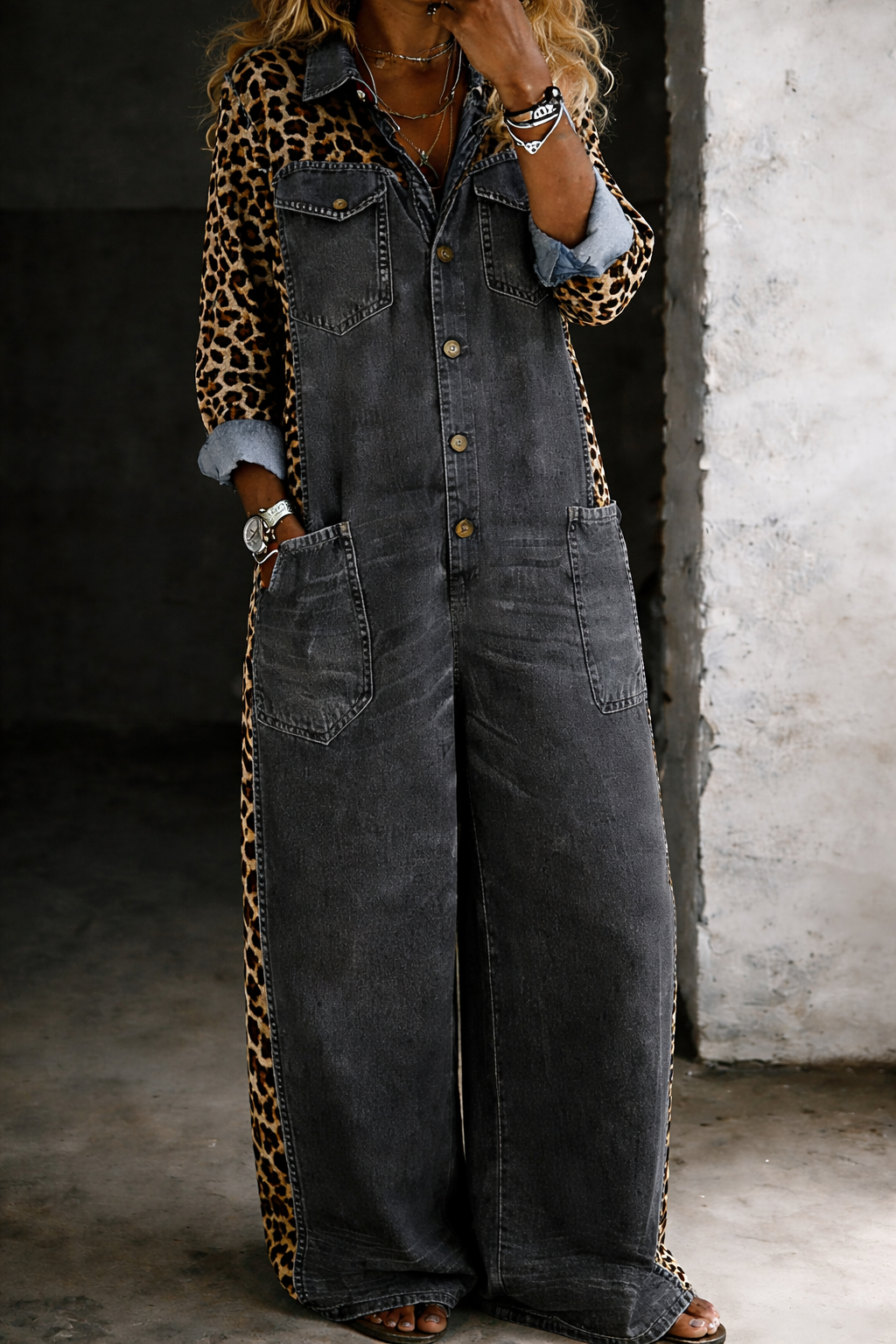 Amanda | Classic Denim Overall