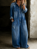 Lena | Casual Denim Overall