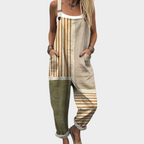 Katherine | Comfortable Printed Overalls