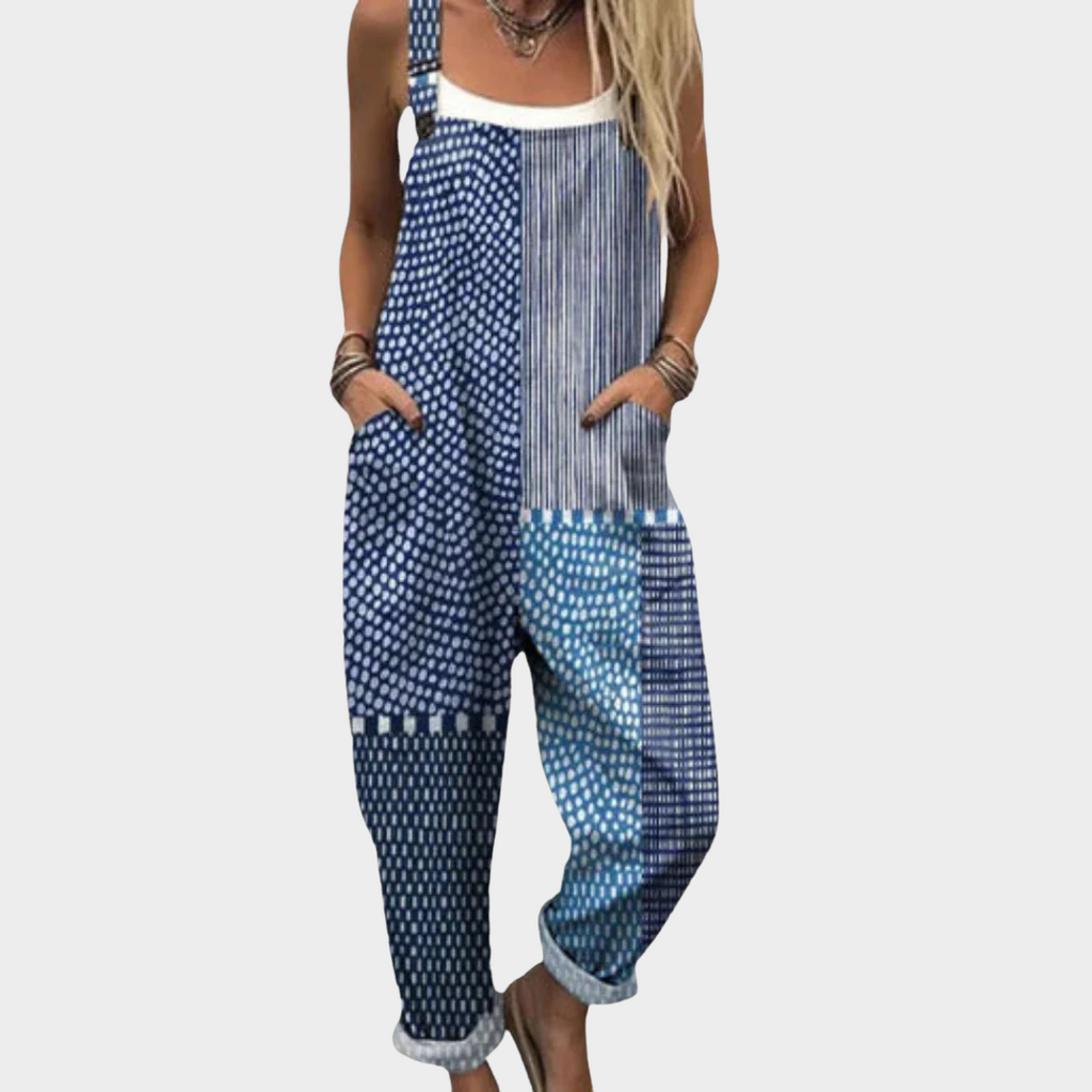 Emma | Comfortable Printed Overalls