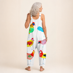 Kayla | Comfortable Printed Overalls