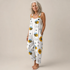 April | Comfortable Printed Overalls