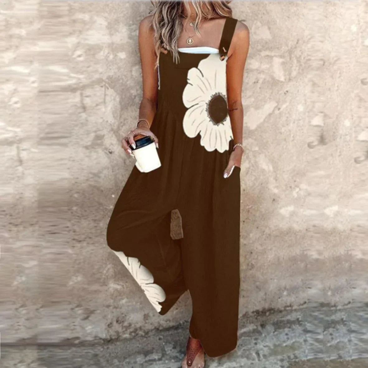 Florence | Comfortable Printed Overalls