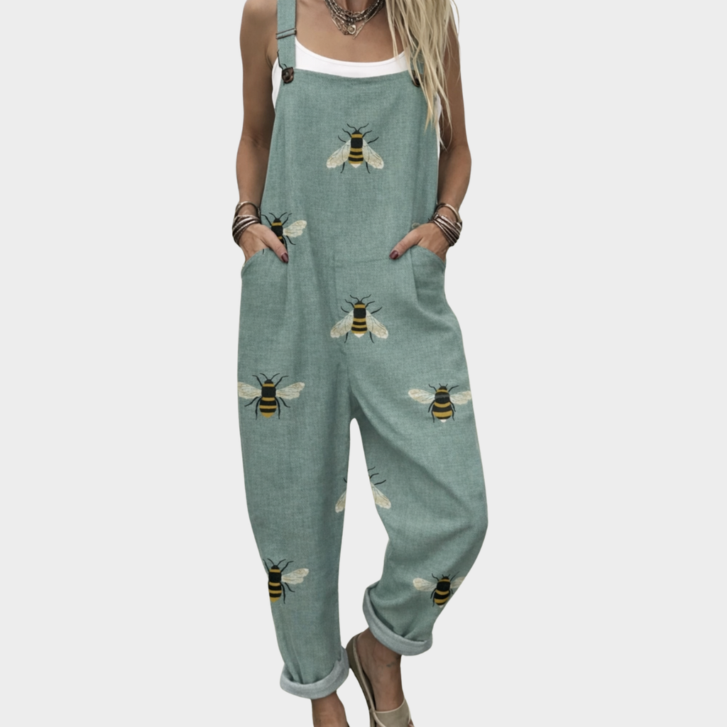 Naomi | Comfortable Printed Overalls