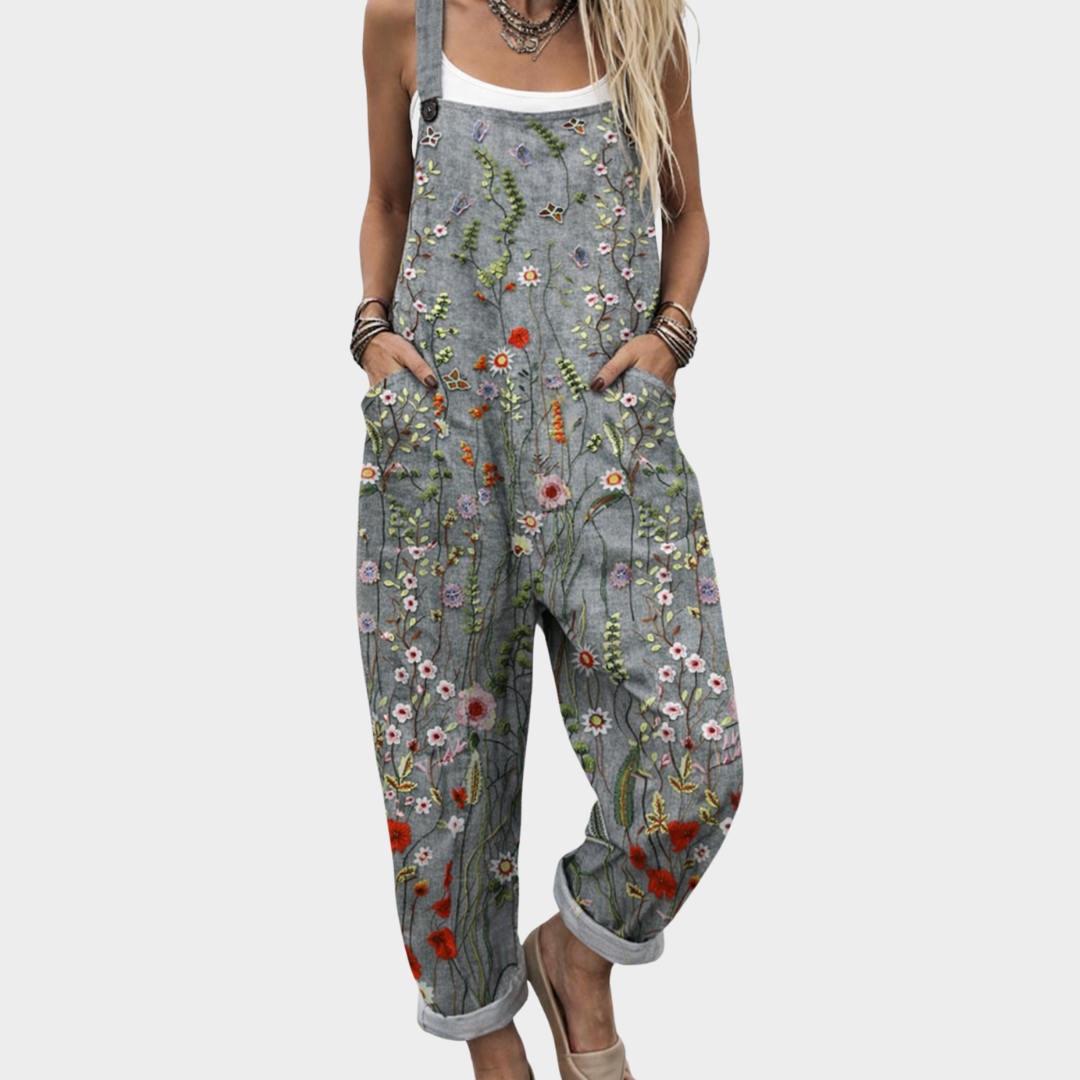 LÉA™ - Comfortable Printed Overalls