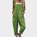 Hannah | Comfortable Printed Overalls