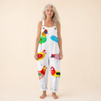 Kayla | Comfortable Printed Overalls