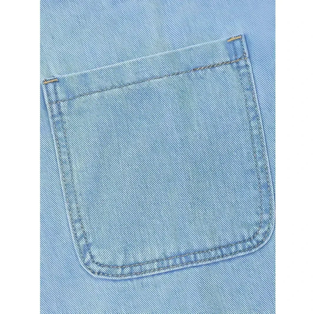 Saylor | Relaxed Denim-Look Dress