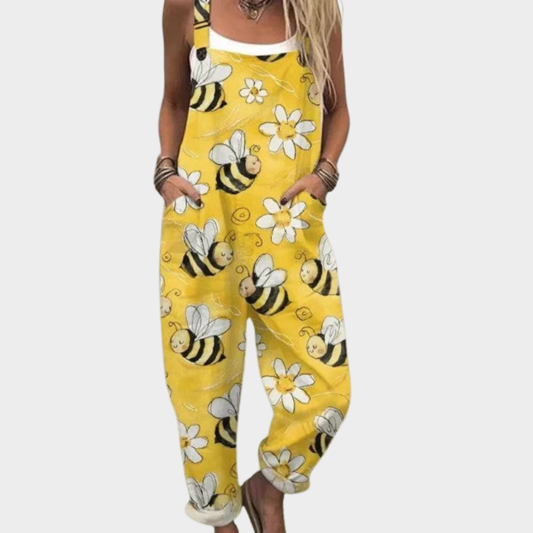 Nancy | Comfortable Printed Overalls