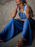 Brooke™ | Relaxed Denim Dungarees