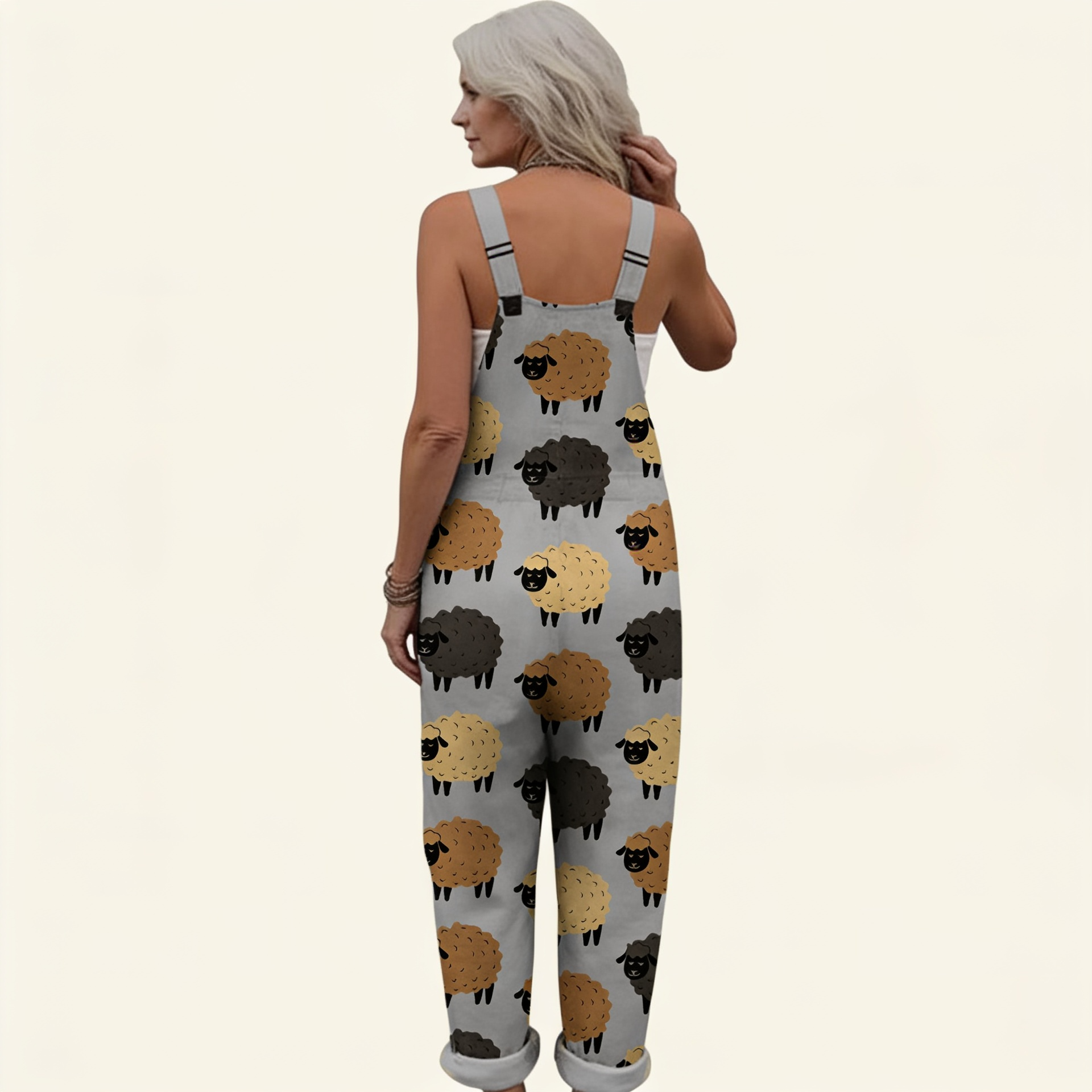 Julie | Comfortable Printed Overall