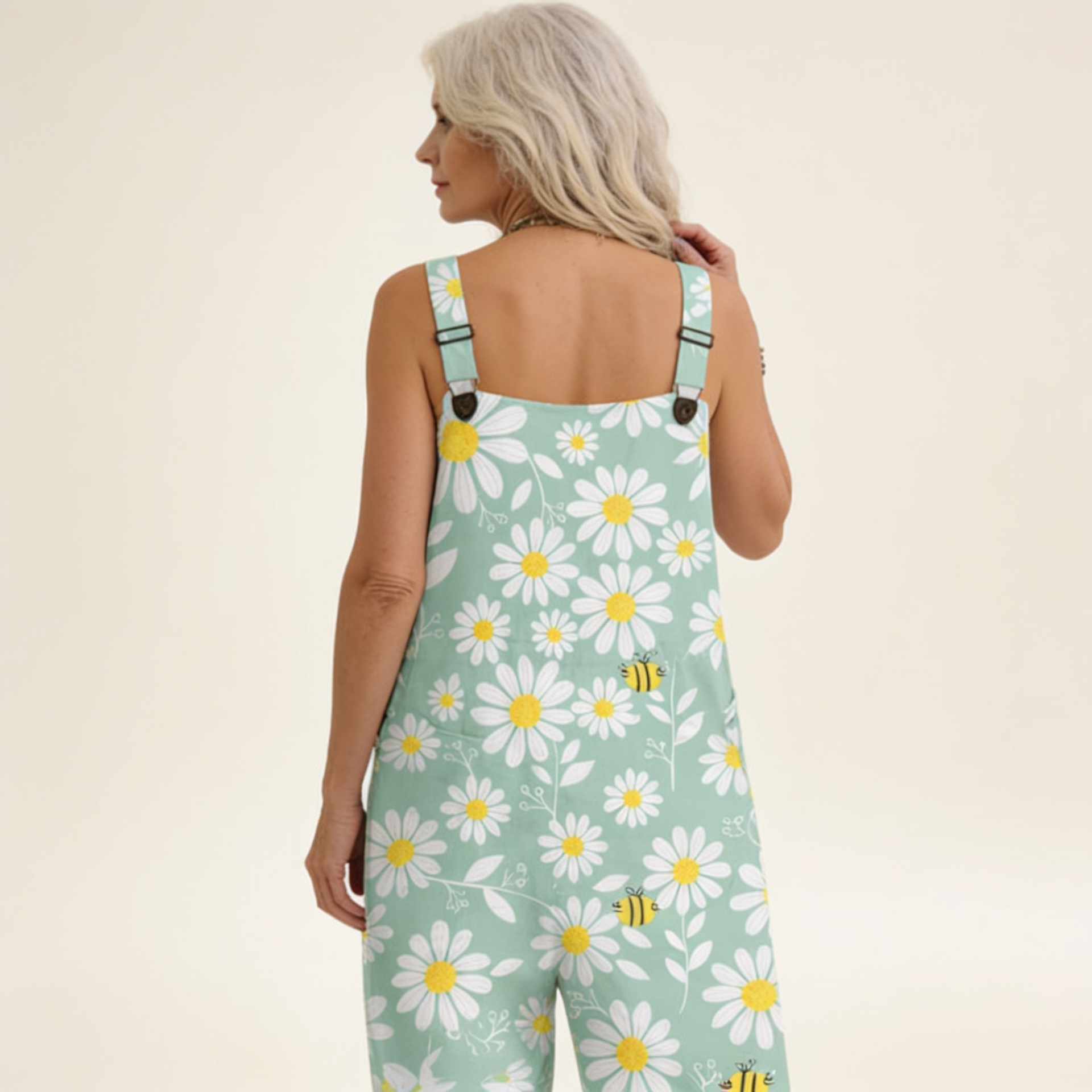 Amanda | Comfortable Printed Overalls