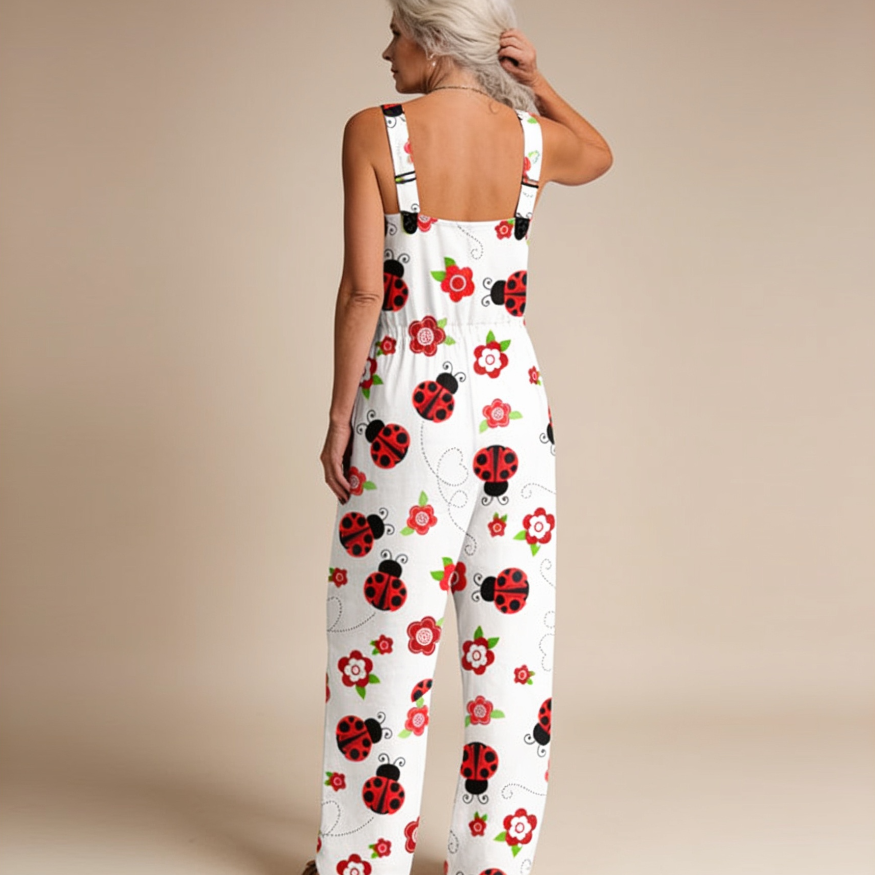 Vanessa | Comfortable Printed Overalls