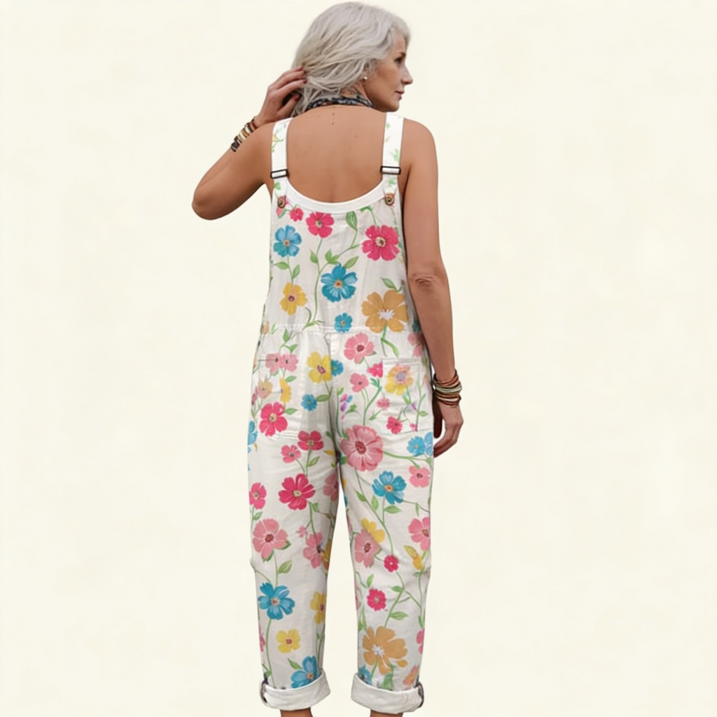 Monica | Comfortable Printed Overalls