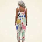 Nina | Comfortable Printed Overalls