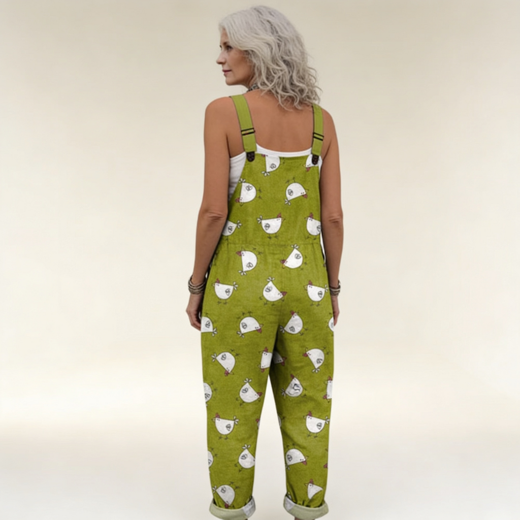 Ella | Comfortable Printed Overalls