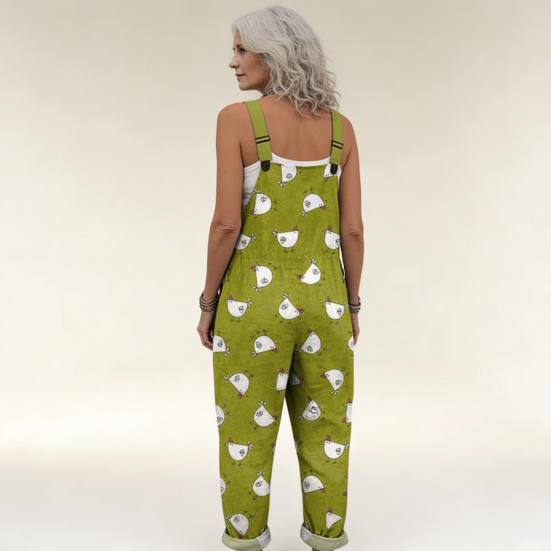 Ella | Comfortable Printed Overalls