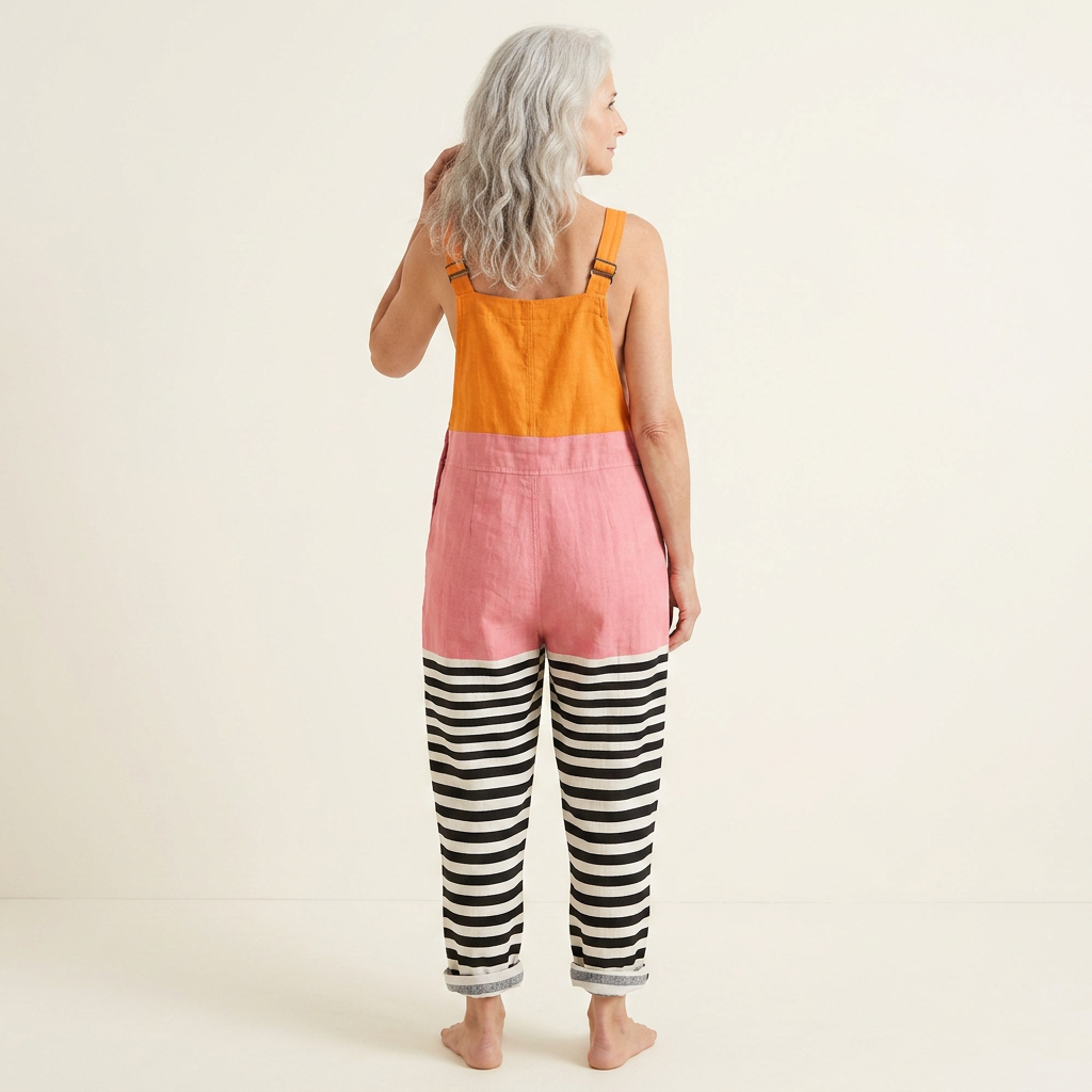 Valerie | Comfortable Printed Overalls
