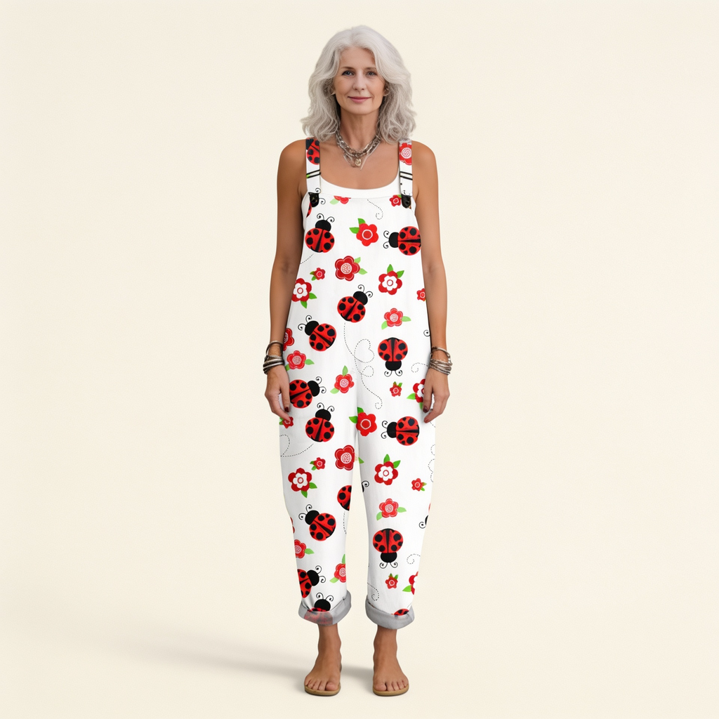 Vanessa | Comfortable Printed Overalls