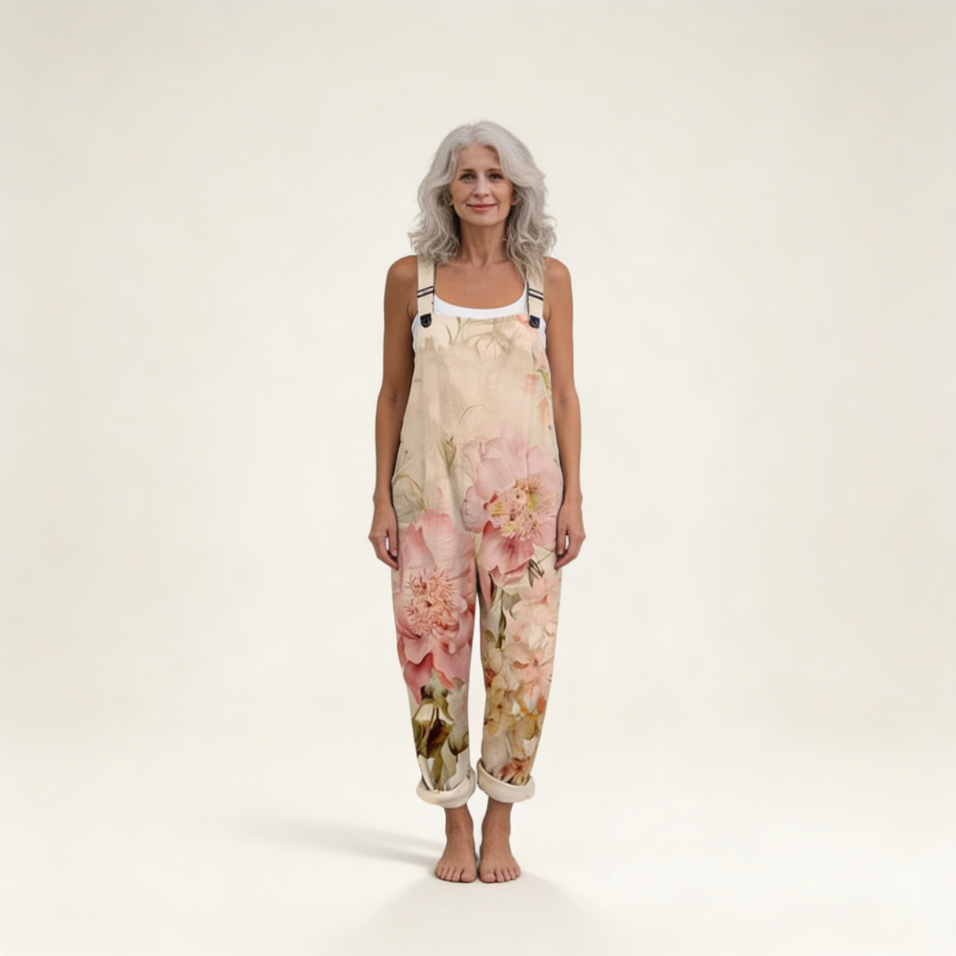 Jennifer | Comfortable Printed Overalls