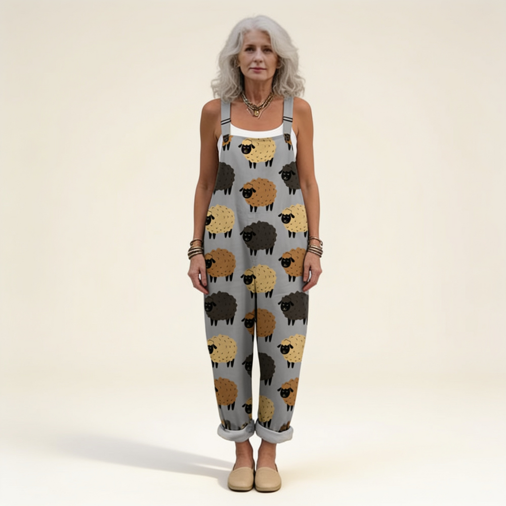 Julie | Comfortable Printed Overall