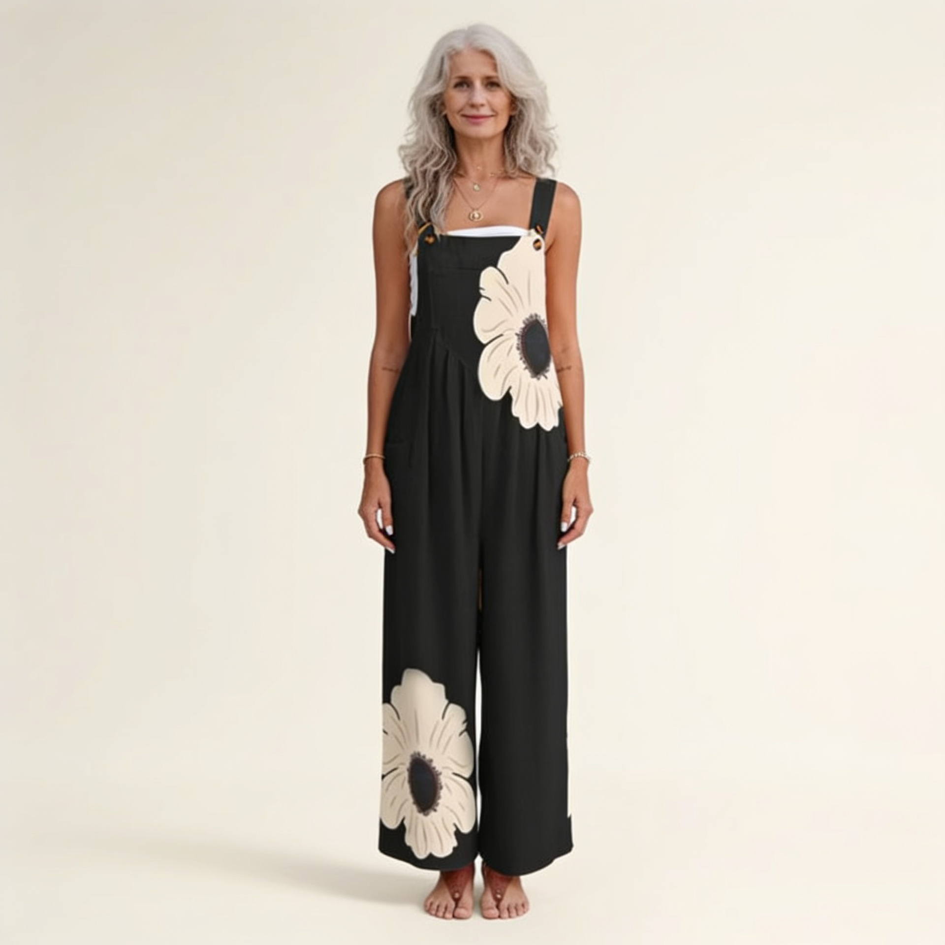 Florence | Comfortable Printed Overalls