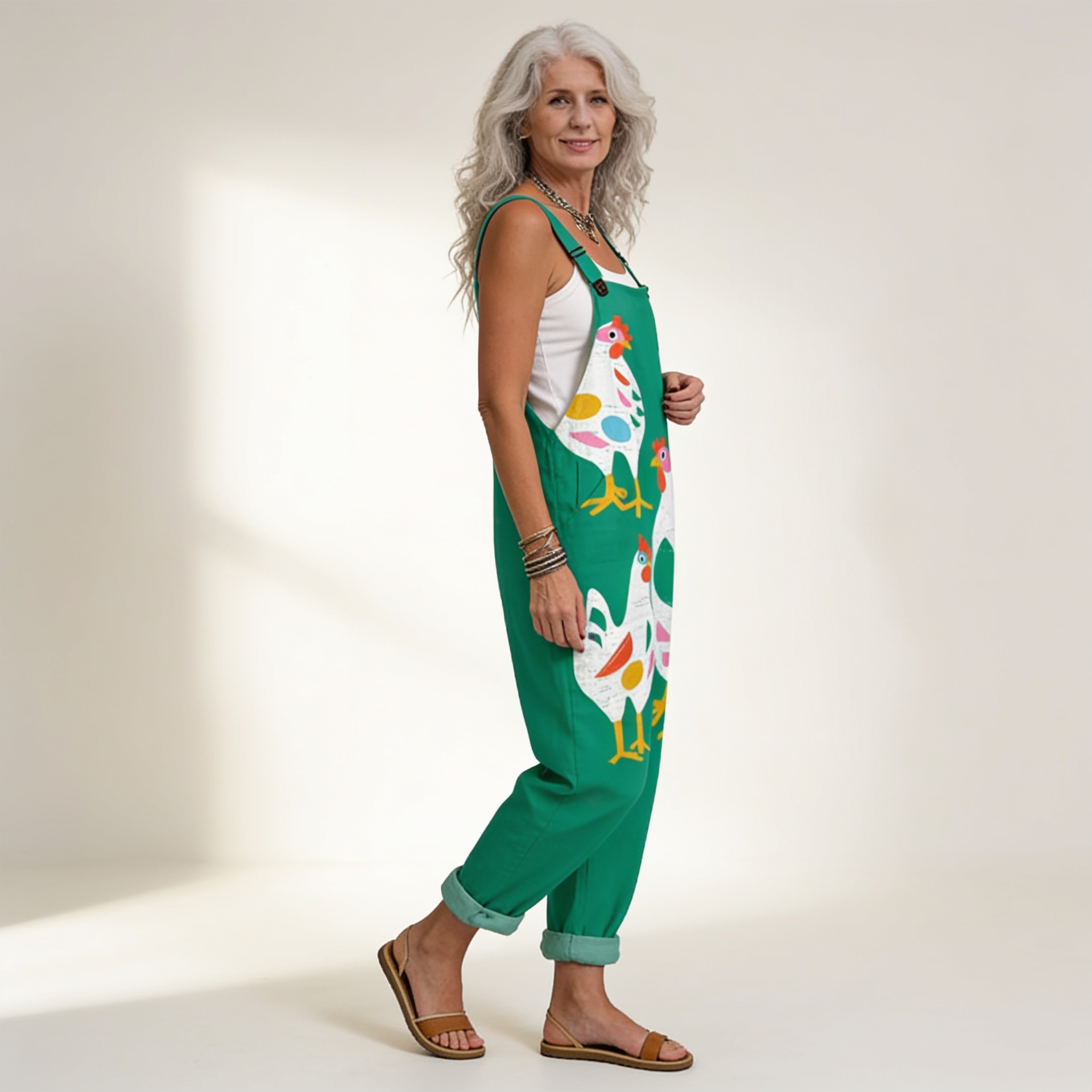 Marissa | Comfortable Printed Overalls