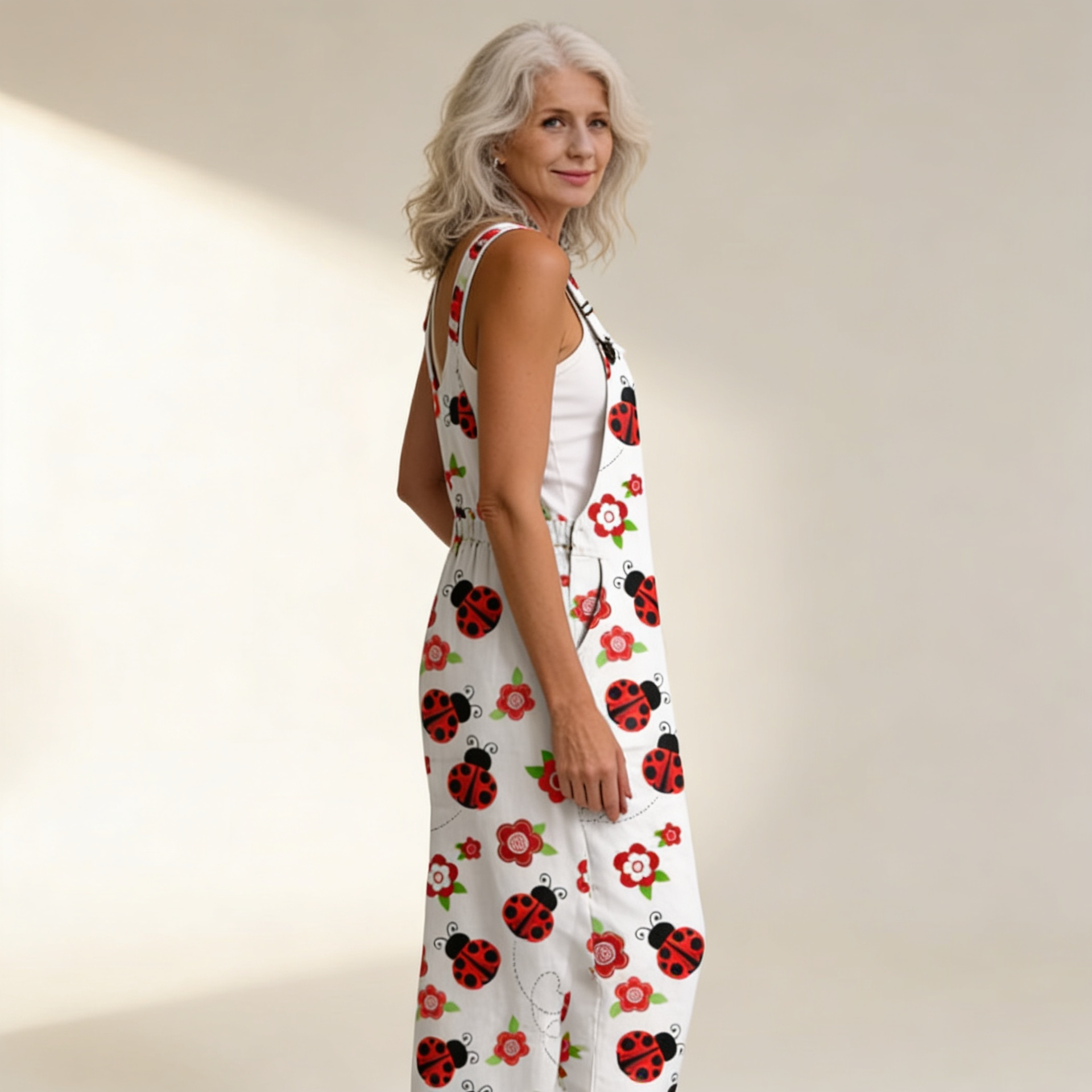 Vanessa | Comfortable Printed Overalls